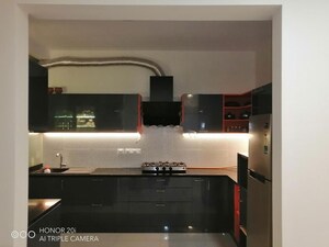 Kitchen in 3 BHK Apartment at Bren Champions Square, Sarjapur Road – for Rent