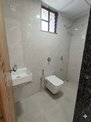 Bathroom in 3 BHK Apartment at Nava Wadaj – for Sale