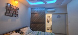 Bedroom in 2.5 BHK Apartment at Godrej The Trees, Vikhroli East – for Rent