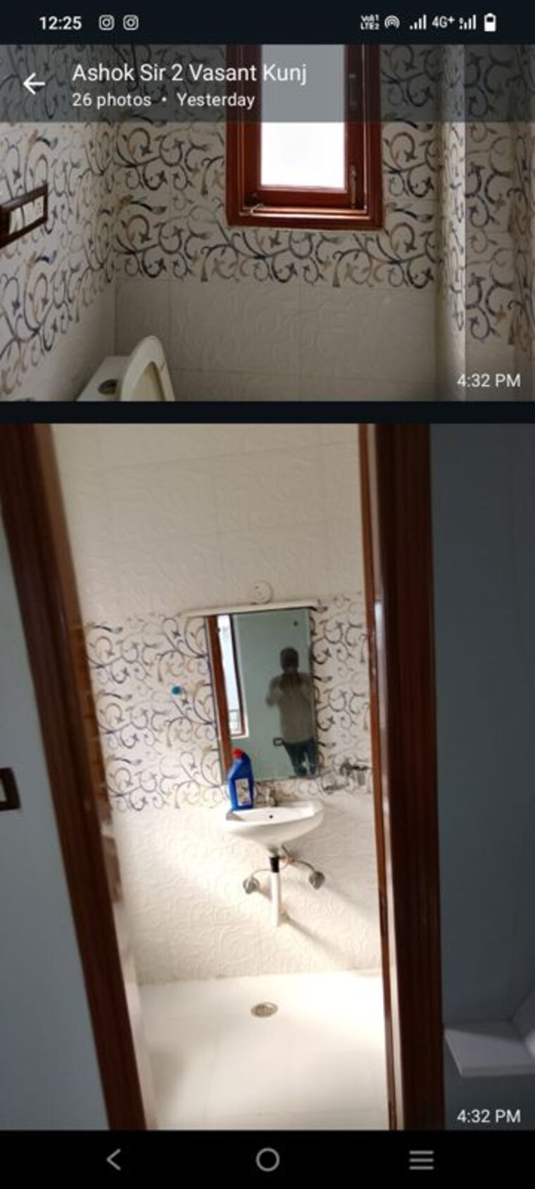 Bathroom, vasant kunj 3 Bedroom 1200 Sq.Ft. Builder Floor In Vasant Kunj Delhi 10298592