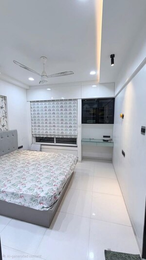Bedroom in 3 BHK Apartment at Nyati Evolve 1, Magarpatta City – for Rent
