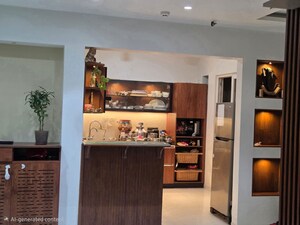 Kitchen in 3 BHK Apartment at Nyati Evolve 1, Magarpatta City – for Rent