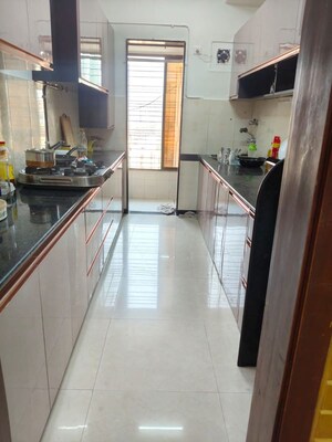 Kitchen in 2 BHK Apartment at Evershine Greens, Andheri West – for Sale