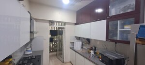 Kitchen in 2.5 BHK Apartment at Godrej The Trees, Vikhroli East – for Rent