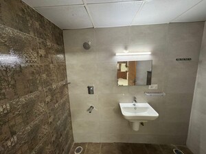 Bathroom in 3 BHK Apartment at Crown Whistling Woods, Kokapet – for Rent