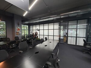 Floor Plan in  Office Space at Laxmi Industrial Estate – for Rent