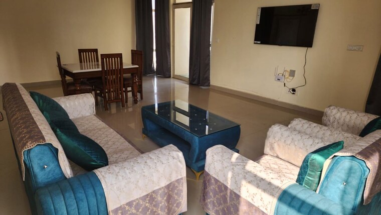 Living Room, awas-vikas 3.5 Bedroom 1800 Sq.Ft. Apartment In Gomti Nagar Lucknow 10299327