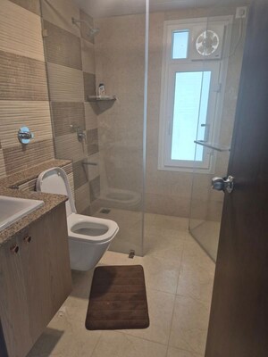 Bathroom in 3 BHK Apartment at Thanisandra – for Rent