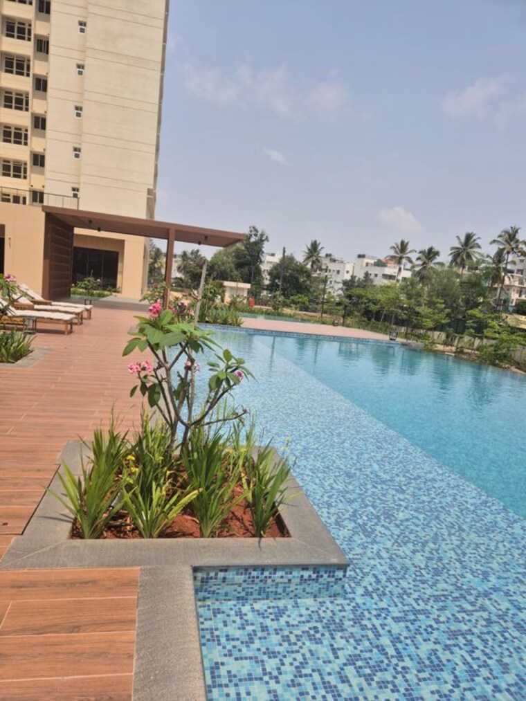 Swimming Pool, thanisandra 3 Bedroom 1640 Sq.Ft. Apartment In Thanisandra Bangalore 10299310