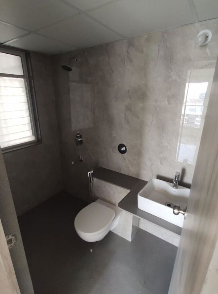Bathroom, 173-west-oaks 2 Bedroom 1100 Sq.Ft. Apartment In Wakad Pune 10299684