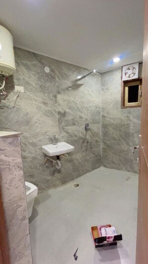 Bathroom in 2 BHK Builder Floor at Saket – for Rent
