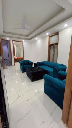2 BHK + Pooja Room Builder Floor For Rent in Saket