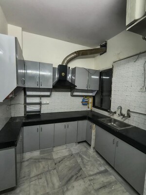 Kitchen in 3 BHK Apartment at Chittaranjan Park – for Rent