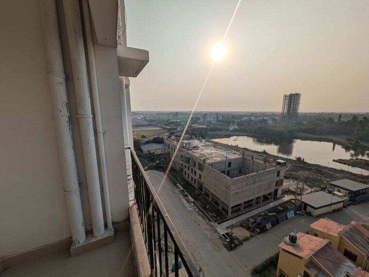 Balcony, gems-city 2 Bedroom 760 Sq.Ft. Apartment In Joka Kolkata 10300059