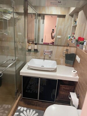 Attached Bathroom in 3 BHK Apartment at La Serena, Andheri West – for Sale