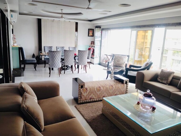 Living Room, juhu 4 Bedroom 2900 Sq.Ft. Apartment In Juhu Mumbai 9163290