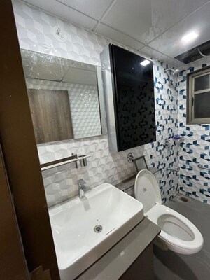 Bathroom in 2 BHK Apartment at Bramhacorp The Collection, Kalyani Nagar – for Rent