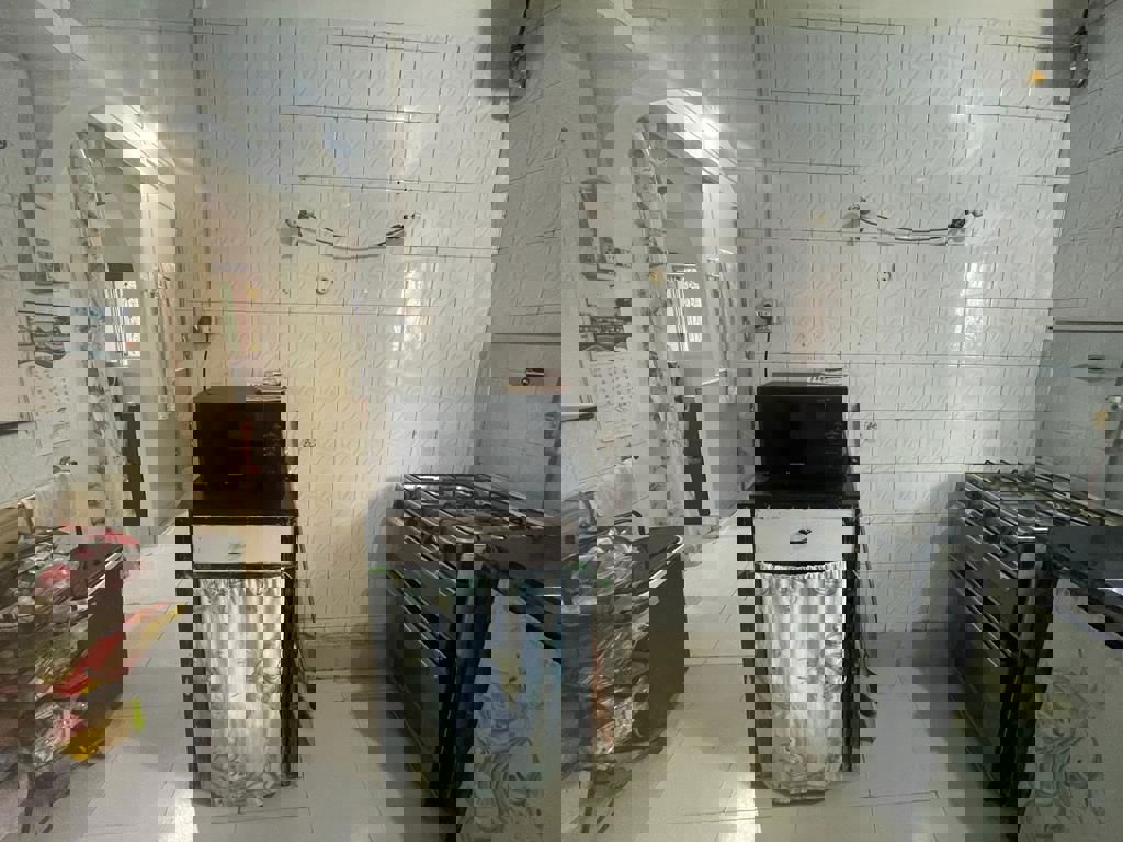 Bathroom in 2 BHK Builder Floor at Karan CHS Versova, Versova – for Rent