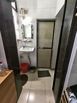 Bathroom in 1 RK Apartment at Gurudatta CHS Thane, Charai – for Sale