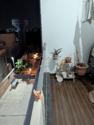 Living Room in 3 BHK Apartment at APR Pranav Townsquare, Bachupally – for Rent