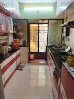 Kitchen in 2 BHK Apartment at Triveni Garden, Khadakpada – for Sale