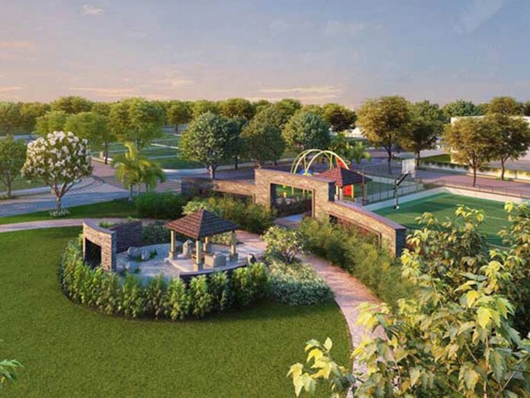 Garden, kolte-patil-life-republic 2 Bedroom 980 Sq.Ft. Apartment In Hinjewadi Pune 10300535