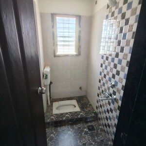 Bathroom in 2 BHK Apartment at Wakad – for Rent
