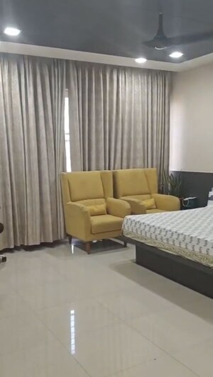 Bedroom in 5 BHK Penthouse at Marvel Cascada, Balewadi – for Rent