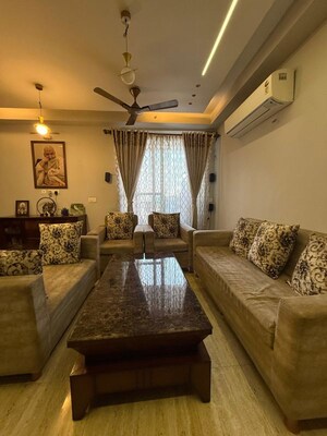 Living Room in 3 BHK Apartment at Mahagun Mywoods, Sector 16c Greater Noida – for Rent