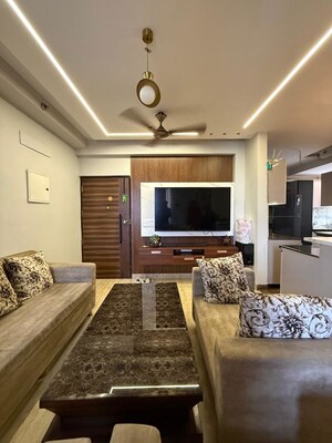 Living Room in 3 BHK Apartment at Mahagun Mywoods, Sector 16c Greater Noida – for Rent