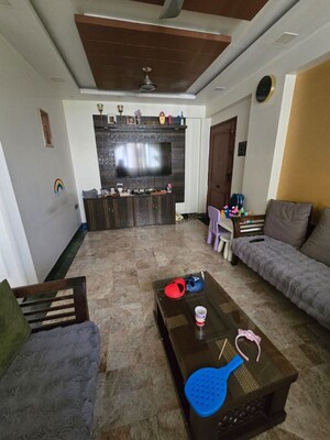 Living Room in 2 BHK Apartment at Hiranandani Estate Canosa, Ghodbunder Road – for Rent