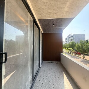 Balcony in 4 BHK Builder Floor at Sobha International City Presidential Villa, Babupur Village – for Sale