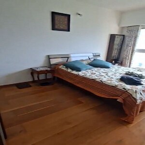 Living Room in 3 BHK Apartment at Godrej The Trees, Vikhroli East – for Rent