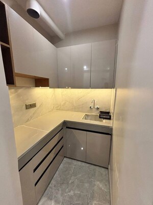 Kitchen in 1 BHK Builder Floor at Saket – for Rent