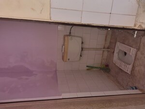 Bathroom in 1 BHK Builder Floor at Govindpuri – for Rent
