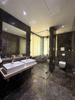 Bathroom in 3 BHK Apartment at Avighna One Avighna Park, Lower Parel – for Sale