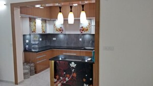 Kitchen in 2 BHK Apartment at Upscale Golden Lotus, Varthur – for Rent
