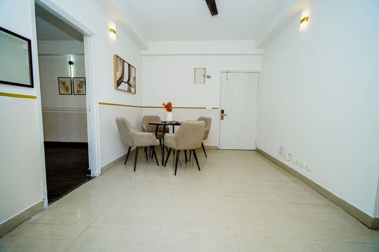 Living Room, newtech-la-galaxia 2 Bedroom 895 Sq.Ft. Apartment In Surajpur Greater Noida 10300939