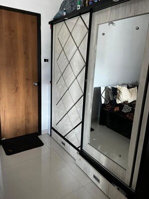 Balcony in 2 BHK Apartment at S P Carnation, Pimple Saudagar – for Rent