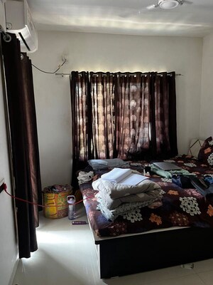 Bedroom in 2 BHK Apartment at S P Carnation, Pimple Saudagar – for Rent