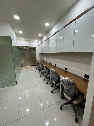 Kitchen in  Office Space at Zion Z One, Bodakdev – for Rent