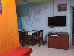 Living Room in 2 BHK Apartment at Triveni Garden, Khadakpada – for Sale