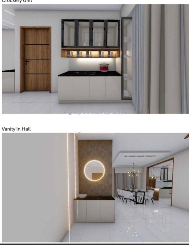 Kitchen, greenstone-el-dorado 3 Bedroom 1425 Sq.Ft. Apartment In Chilkamarri Hyderabad 10301096