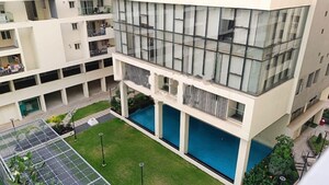 Balcony in 3 BHK Apartment at GHR Titania, Kondapur – for Rent