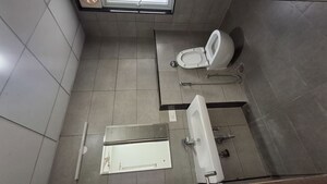 Bathroom in 3 BHK Apartment at Jayabheri The Summit, Narsingi – for Rent