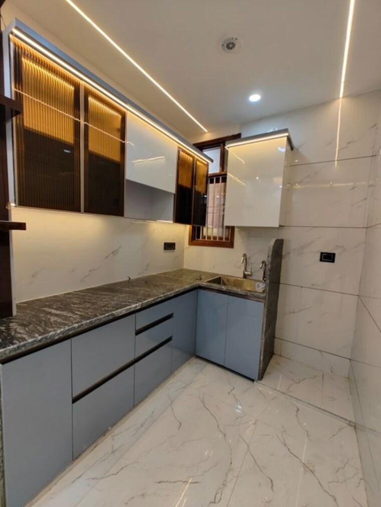 Kitchen, burari 2 Bedroom 54 Sq.Yd. Builder Floor In Burari Delhi 9285469