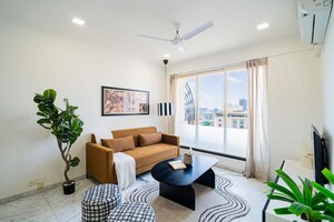 Living Room in 3 BHK Apartment at Hiranandani Gardens Glen Height, Powai – for Sale