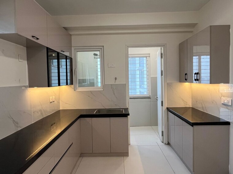 Kitchen, jayabheri-the-nirvana 3 Bedroom 2500 Sq.Ft. Apartment In Gopanpally Hyderabad 10301241