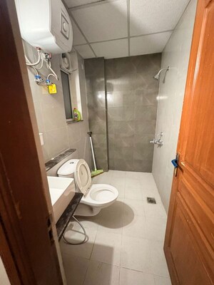 Bathroom in 1 BHK Apartment at Sushma Chandigarh Grande, Lohgarh – for Rent