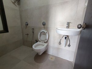 Bathroom in 1 BHK Apartment at Conwood Astoria, Goregaon East – for Rent